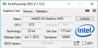 GPU-Z для получения информации о видеокарте Скачать программу гпу зет
